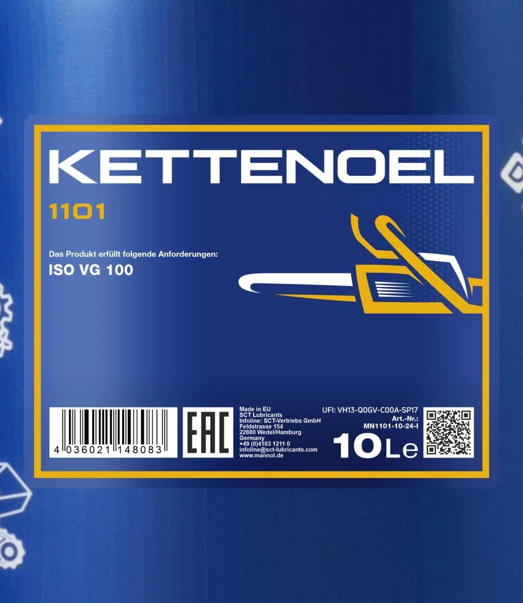 MANNOL 10 l d'huile de chaîne